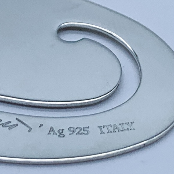 Tiffany & Co Heart Elsa Peretti Bookmark in Sterling 925 Silver - Picture 5 of 12